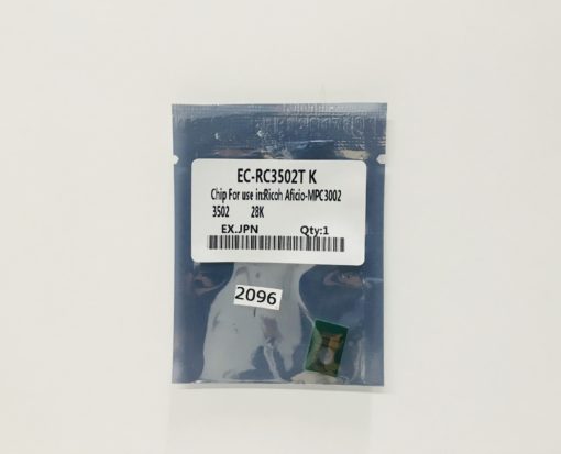 Chip Toner Black para uso en Ricoh MPC 3002/3502